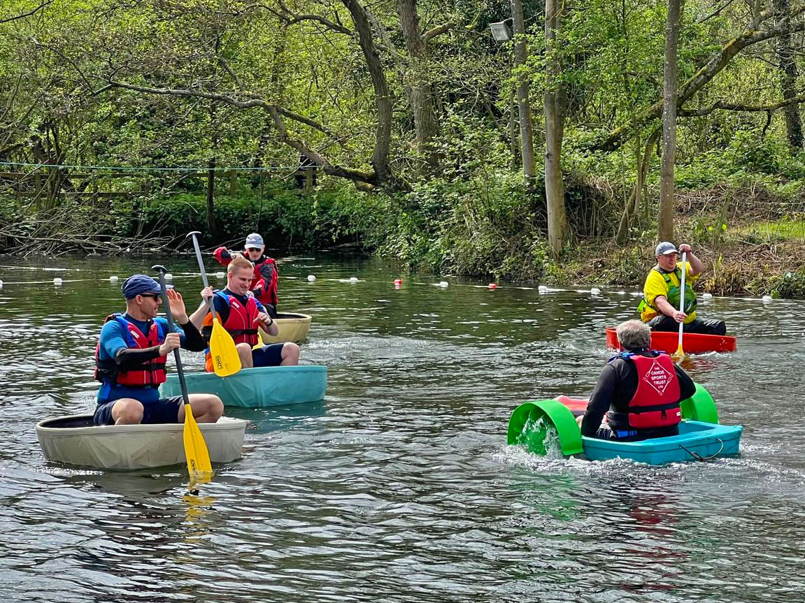 Canoe Sports Trust coracles and pedalos